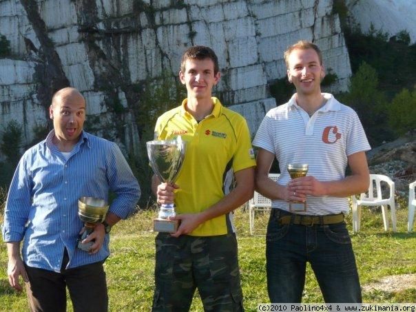 premiazioni 1° Trofeo Brixia4x4 2009